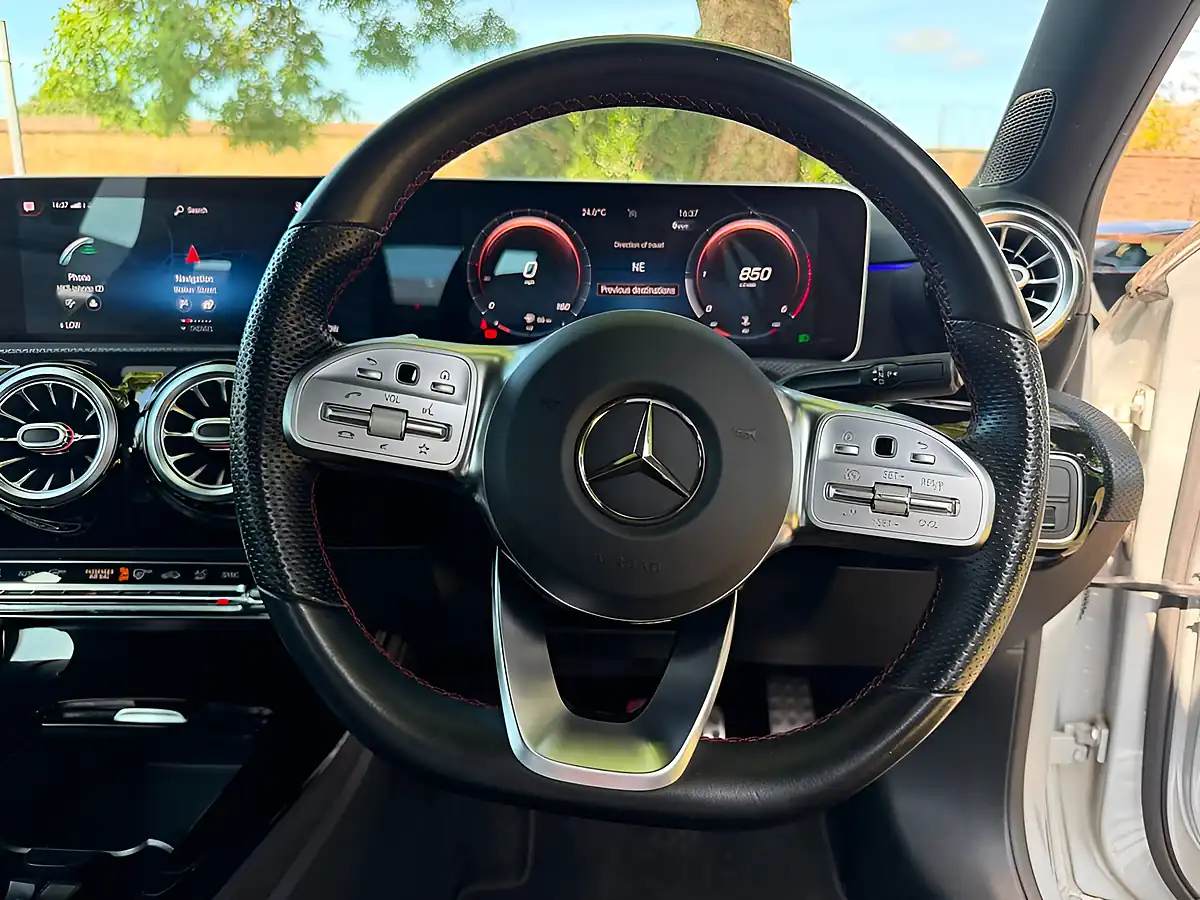 Used 2018 Mercedes-Benz a Class AMG Line (premium) Silver - Interior and Exterior details 15