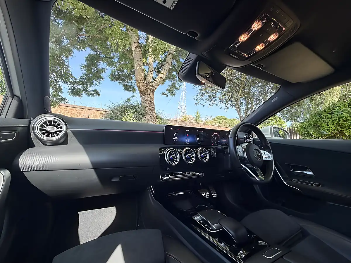 Used 2018 Mercedes-Benz a Class AMG Line (premium) Silver - Interior and Exterior details 17