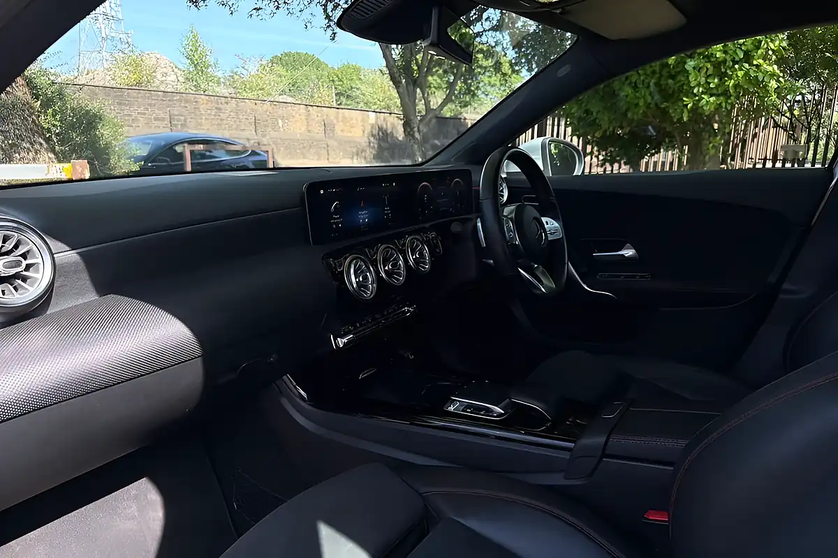 Used 2018 Mercedes-Benz a Class AMG Line (premium) Silver - Interior and Exterior details 3