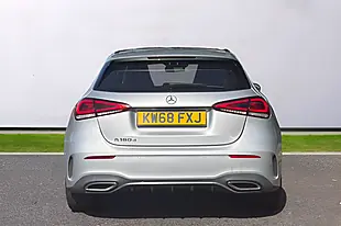 Used 2018 Mercedes-Benz a Class AMG Line (premium) Silver - Interior and Exterior details 9