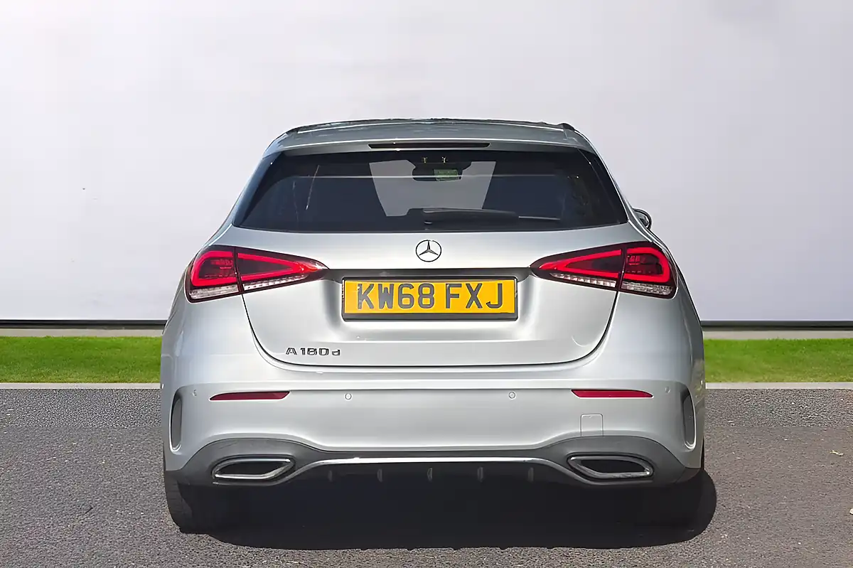 Used 2018 Mercedes-Benz a Class AMG Line (premium) Silver - Interior and Exterior details 9