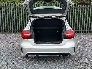 Used 2018 Mercedes-Benz a Class AMG Line (premium) Silver - Interior and Exterior details 11