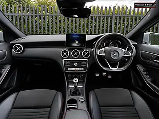 Used 2018 Mercedes-Benz a Class AMG Line (premium) Silver - Interior and Exterior details 12
