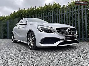 Used 2018 Mercedes-Benz a Class AMG Line (premium) Silver - Interior and Exterior details 20
