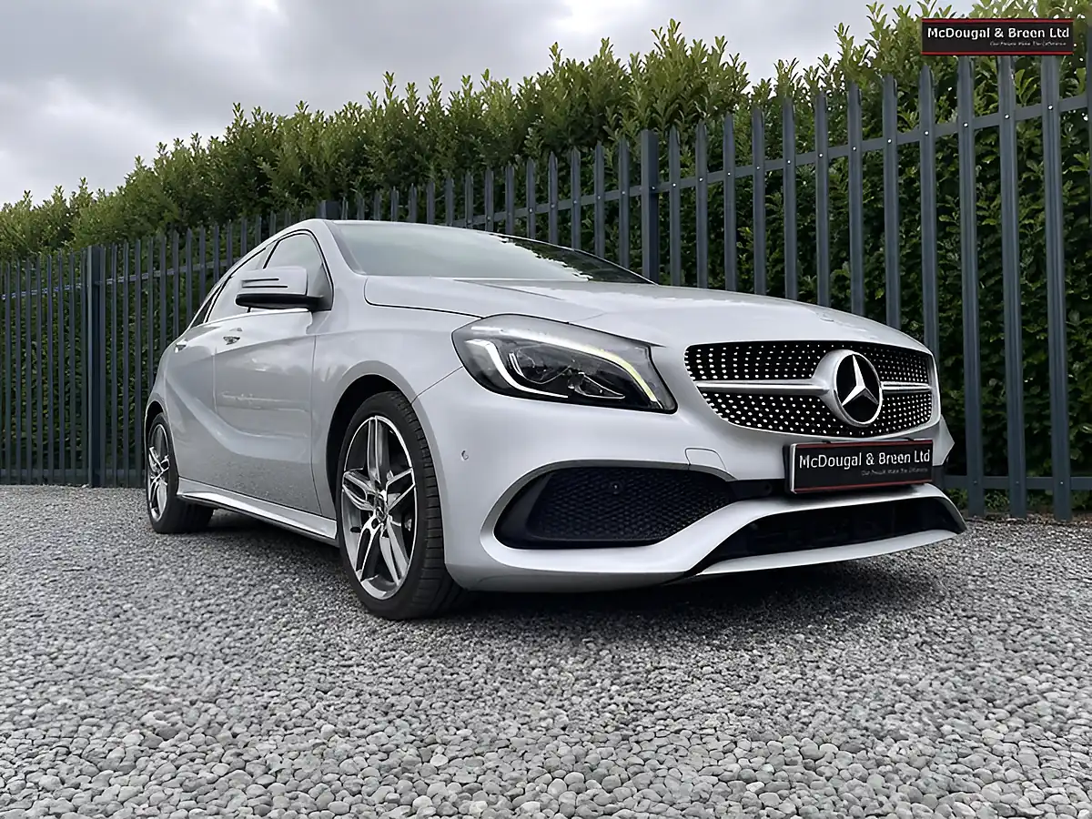 Used 2018 Mercedes-Benz a Class AMG Line (premium) Silver - Interior and Exterior details 20