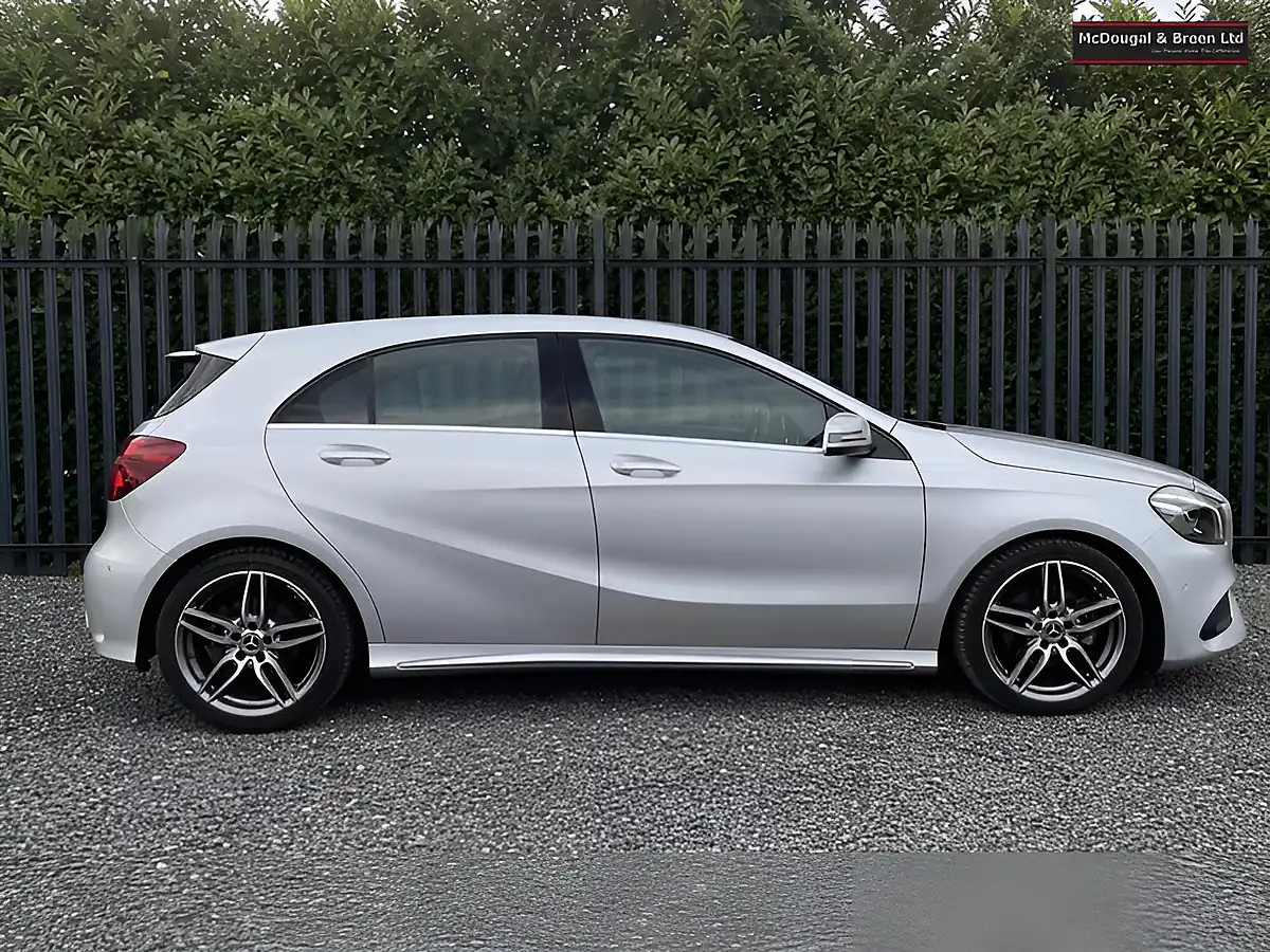 Used 2018 Mercedes-Benz a Class AMG Line (premium) Silver - Interior and Exterior details 7