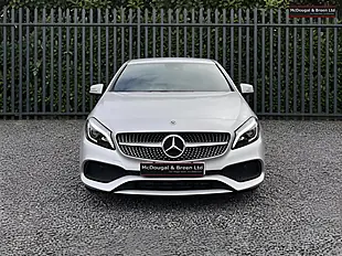 Used 2018 Mercedes-Benz a Class AMG Line (premium) Silver - Interior and Exterior details 9