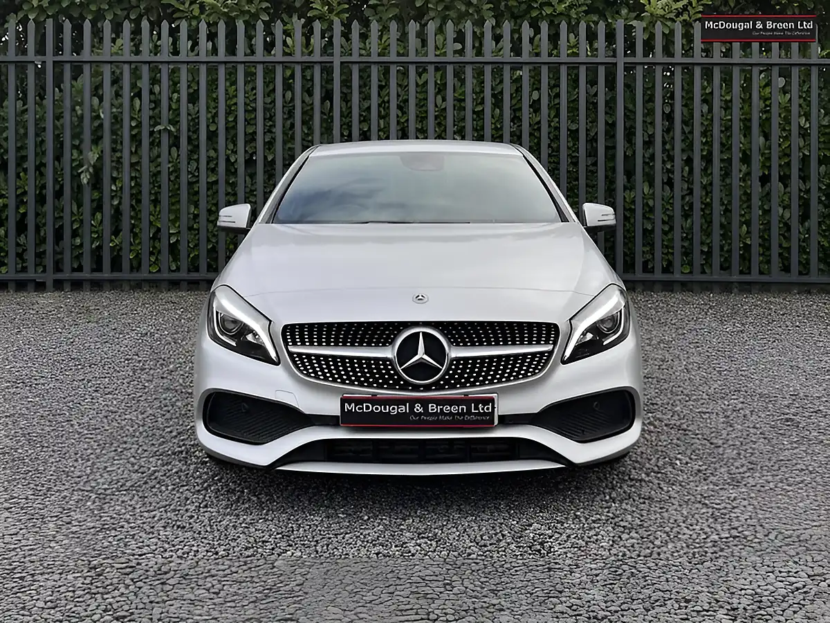 Used 2018 Mercedes-Benz a Class AMG Line (premium) Silver - Interior and Exterior details 9
