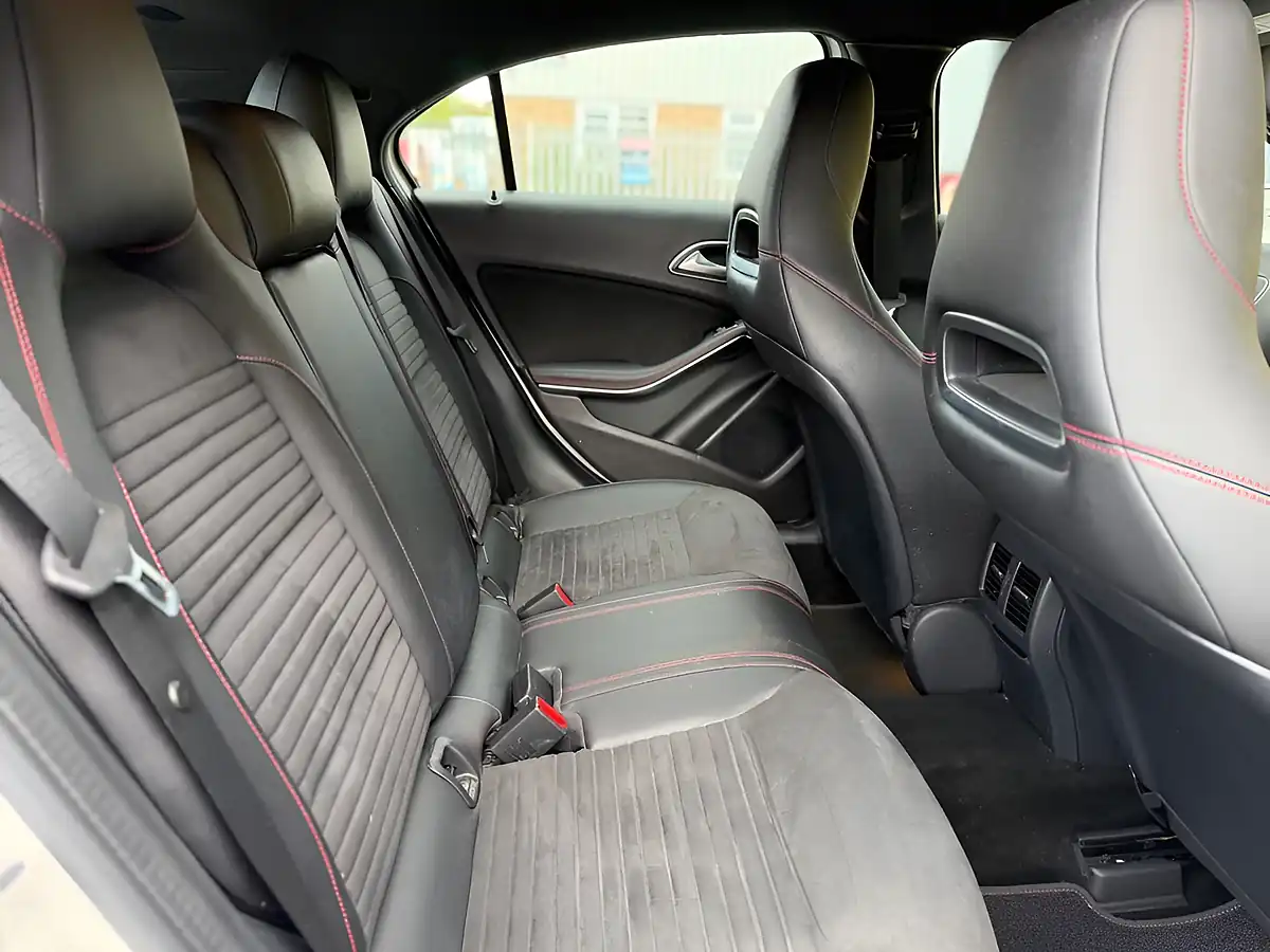 Used 2018 Mercedes-Benz a Class AMG Line (premium) White - Interior and Exterior details 15