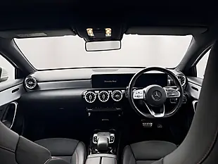 Used 2018 Mercedes-Benz a Class AMG Line (premium) White - Interior and Exterior details 10