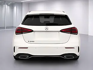 Used 2018 Mercedes-Benz a Class AMG Line (premium) White - Interior and Exterior details 3