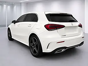 Used 2018 Mercedes-Benz a Class AMG Line (premium) White - Interior and Exterior details 4