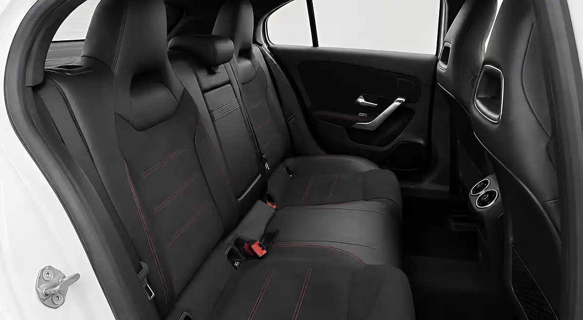 Used 2018 Mercedes-Benz a Class AMG Line (premium) White - Interior and Exterior details 9