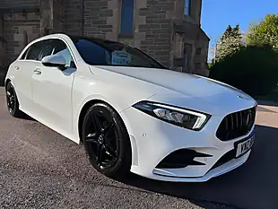 Used 2018 Mercedes-Benz a Class AMG Line (premium) White - Interior and Exterior details 11