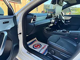 Used 2018 Mercedes-Benz a Class AMG Line (premium) White - Interior and Exterior details 16