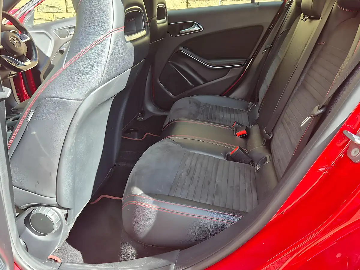 Used 2018 Mercedes-Benz a Class AMG Line Red - Interior and Exterior details 10