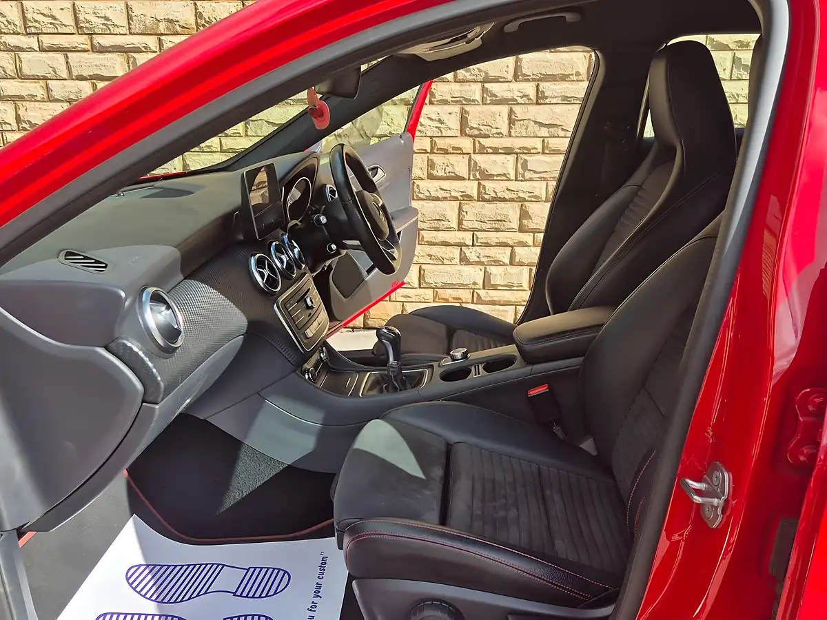 Used 2018 Mercedes-Benz a Class AMG Line Red - Interior and Exterior details 14
