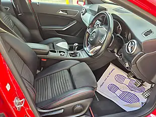 Used 2018 Mercedes-Benz a Class AMG Line Red - Interior and Exterior details 2