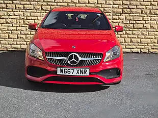 Used 2018 Mercedes-Benz a Class AMG Line Red - Interior and Exterior details 7