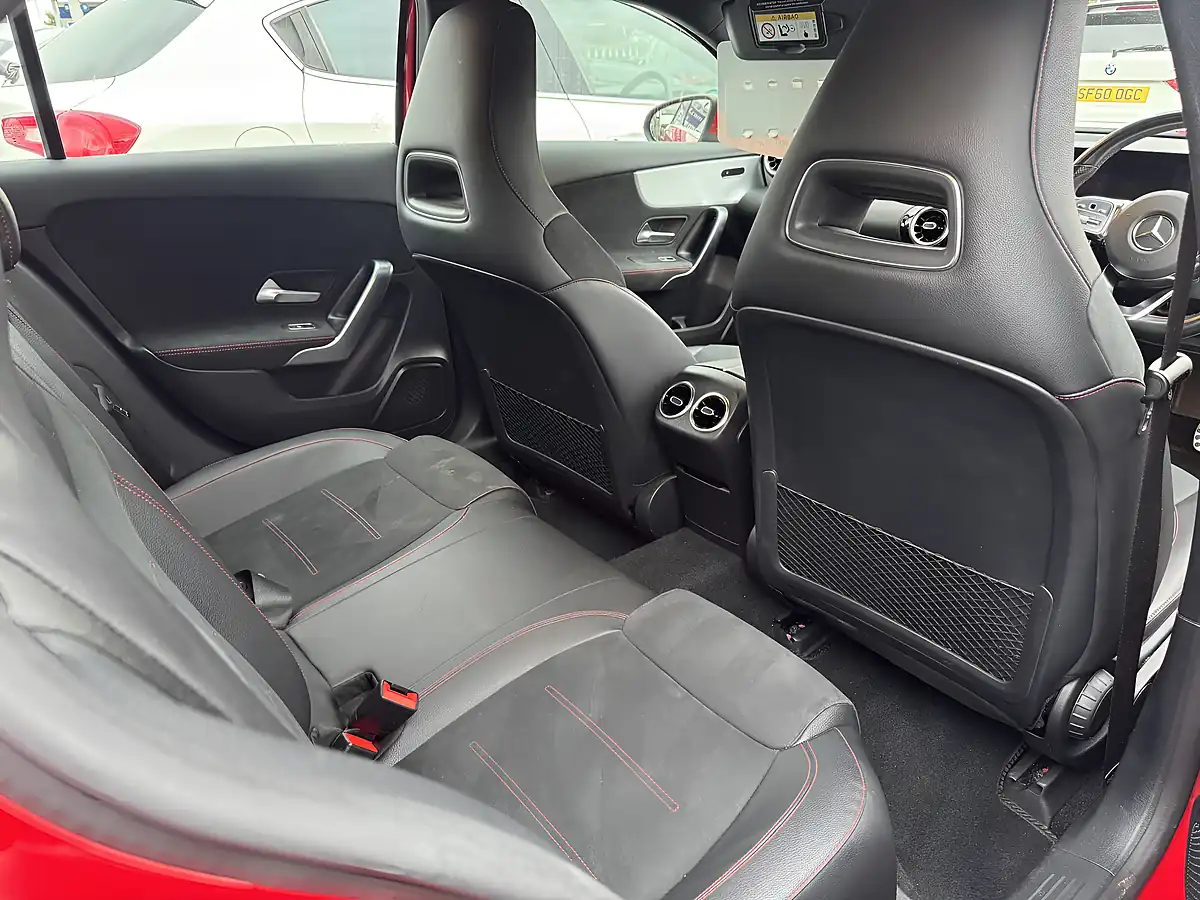 Used 2018 Mercedes-Benz a Class AMG Line Red - Interior and Exterior details 10