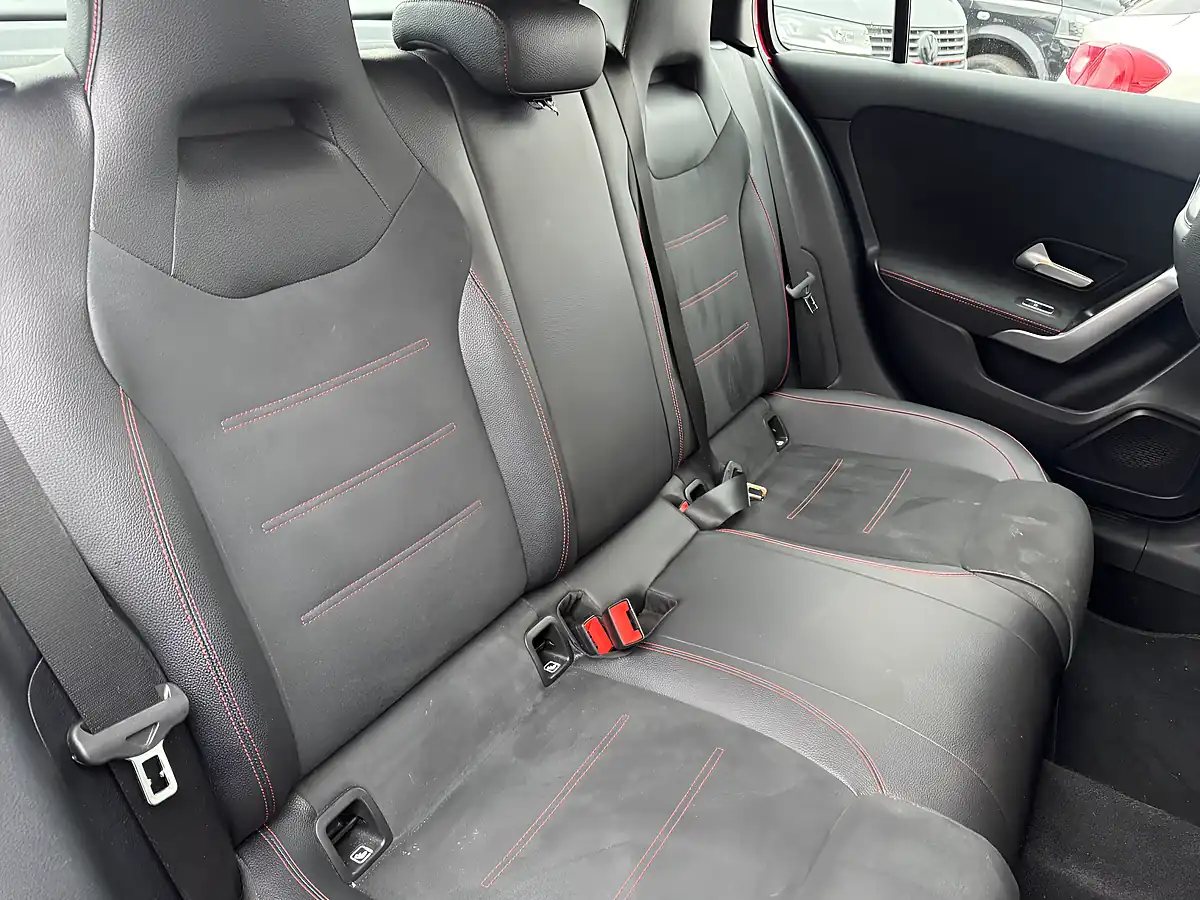 Used 2018 Mercedes-Benz a Class AMG Line Red - Interior and Exterior details 11