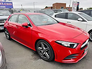 Used 2018 Mercedes-Benz a Class AMG Line Red - Interior and Exterior details 14