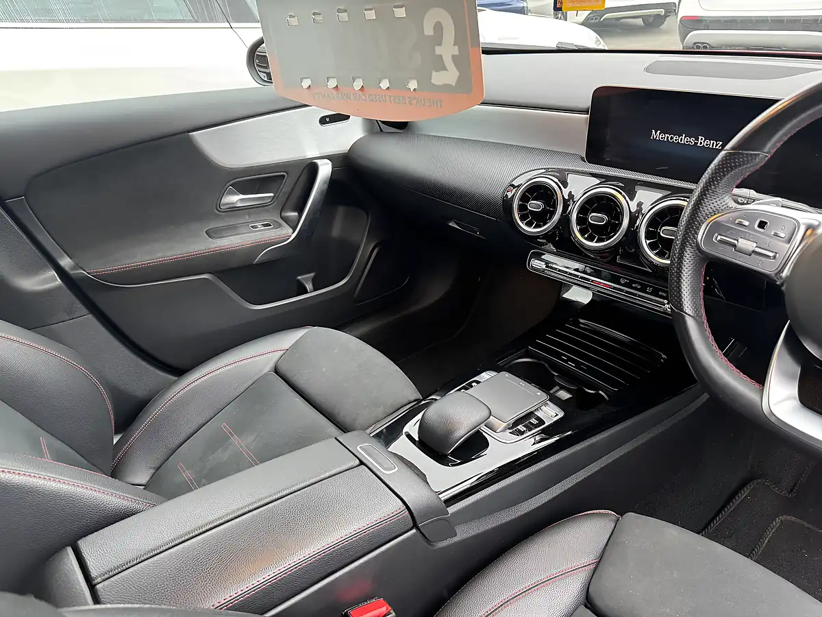 Used 2018 Mercedes-Benz a Class AMG Line Red - Interior and Exterior details 7