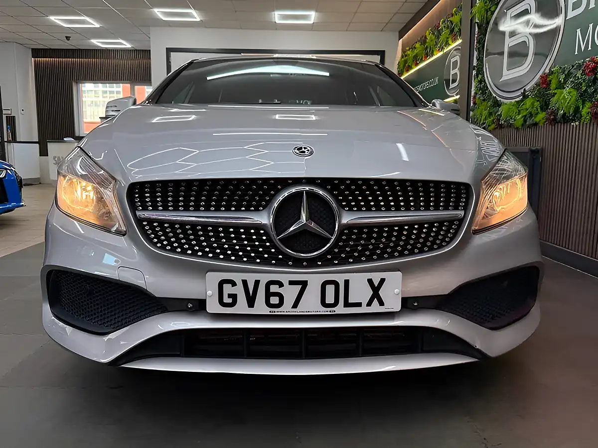 Used 2018 Mercedes-Benz a-Class AMG Line Silver - Interior and Exterior details 3