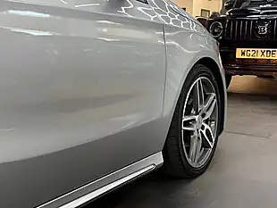Used 2018 Mercedes-Benz a-Class AMG Line Silver - Interior and Exterior details 6