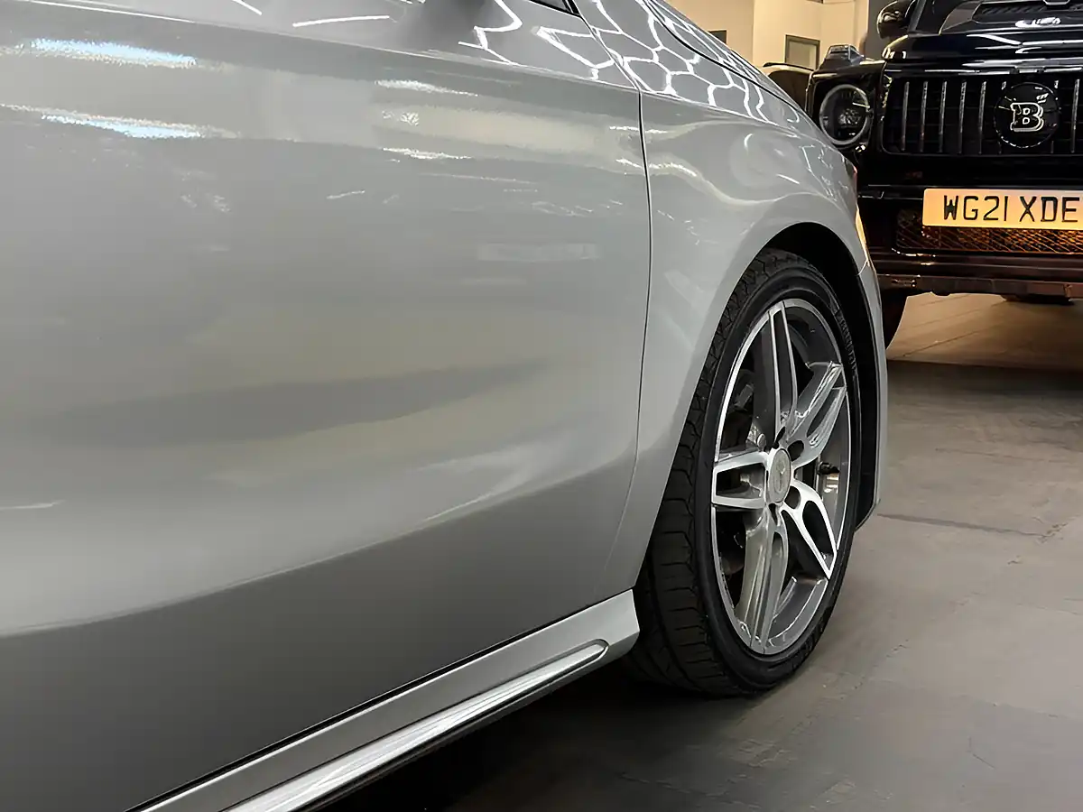 Used 2018 Mercedes-Benz a-Class AMG Line Silver - Interior and Exterior details 6