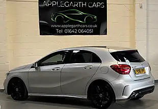 Used 2018 Mercedes-Benz a Class AMG Line Silver - Interior and Exterior details 15