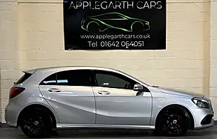 Used 2018 Mercedes-Benz a Class AMG Line Silver - Interior and Exterior details 2