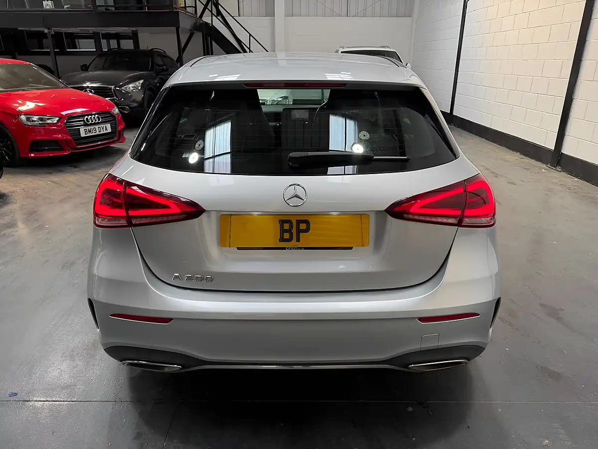 Used 2018 Mercedes-Benz a Class AMG Line Silver - Interior and Exterior details 10