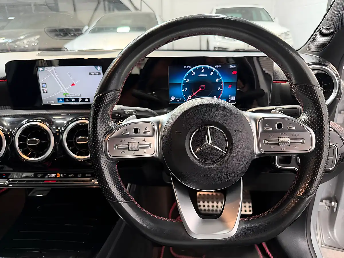 Used 2018 Mercedes-Benz a Class AMG Line Silver - Interior and Exterior details 18