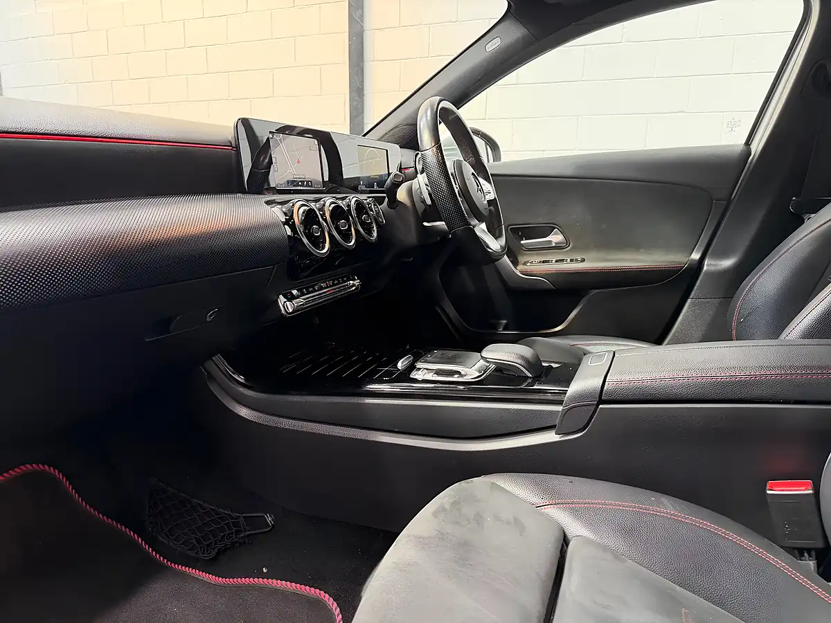 Used 2018 Mercedes-Benz a Class AMG Line Silver - Interior and Exterior details 19