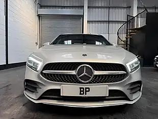 Used 2018 Mercedes-Benz a Class AMG Line Silver - Interior and Exterior details 2
