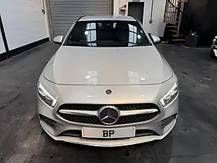 Used 2018 Mercedes-Benz a Class AMG Line Silver - Interior and Exterior details 6