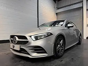 Used 2018 Mercedes-Benz a Class AMG Line Silver - Interior and Exterior details 7