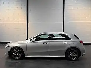 Used 2018 Mercedes-Benz a Class AMG Line Silver - Interior and Exterior details 9