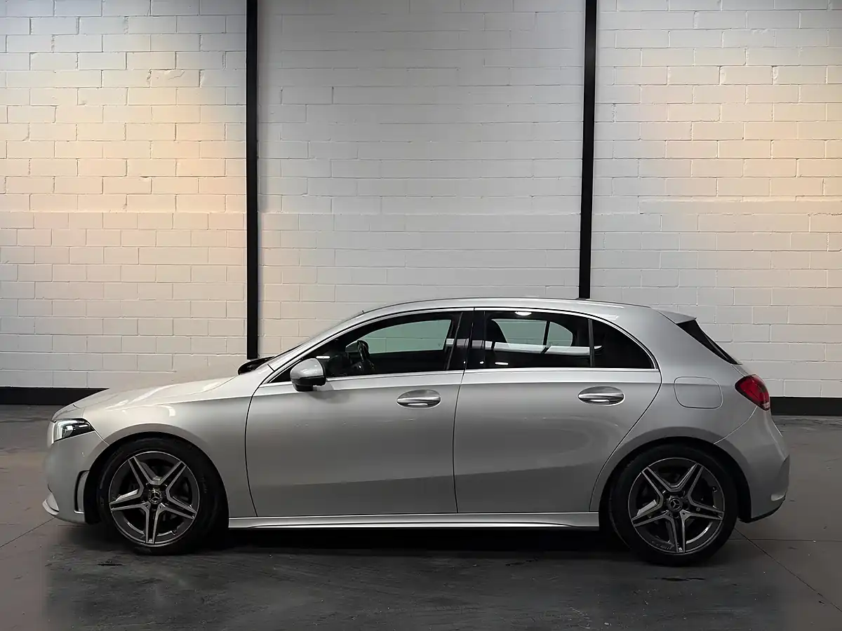Used 2018 Mercedes-Benz a Class AMG Line Silver - Interior and Exterior details 9