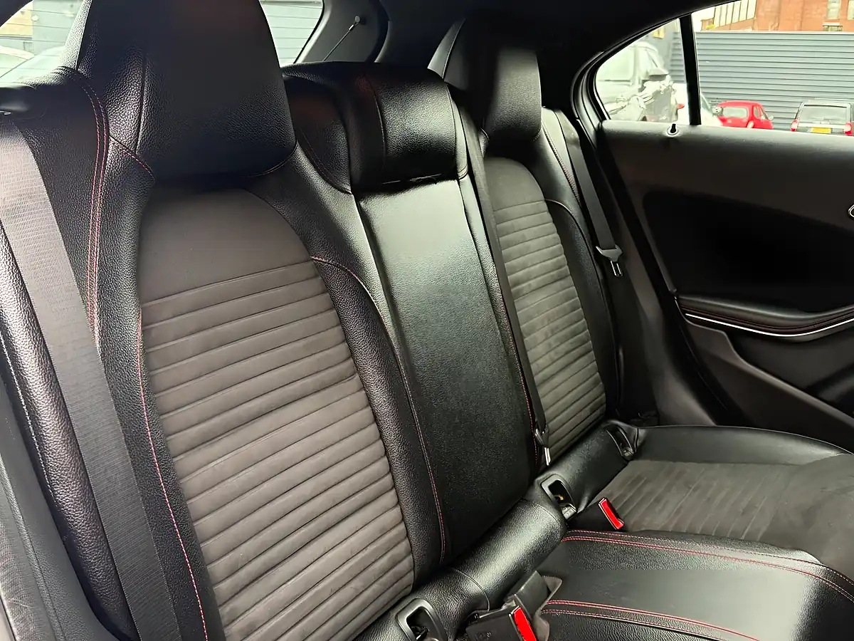 Used 2018 Mercedes-Benz a Class AMG Line Silver - Interior and Exterior details 12