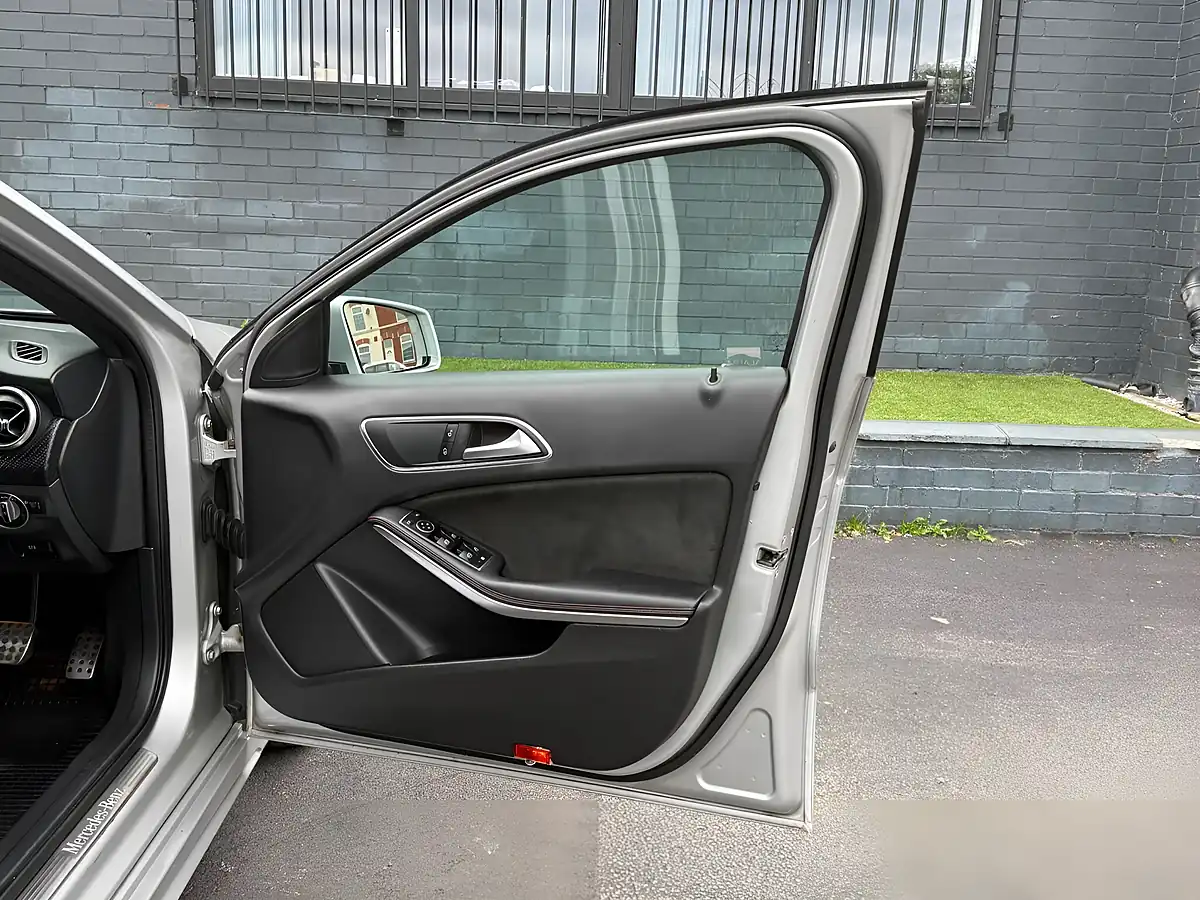 Used 2018 Mercedes-Benz a Class AMG Line Silver - Interior and Exterior details 13