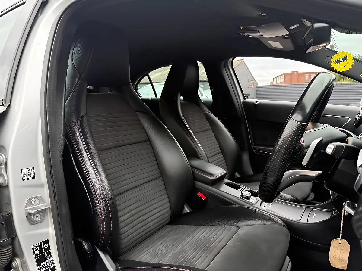 Used 2018 Mercedes-Benz a Class AMG Line Silver - Interior and Exterior details 14