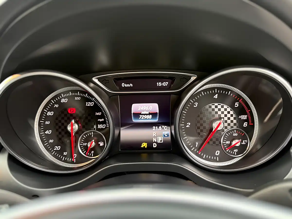 Used 2018 Mercedes-Benz a Class AMG Line Silver - Interior and Exterior details 3