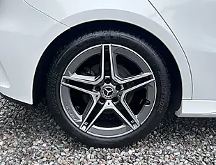 Used 2018 Mercedes-Benz a Class AMG Line White - Interior and Exterior details 10
