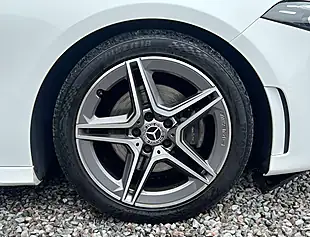 Used 2018 Mercedes-Benz a Class AMG Line White - Interior and Exterior details 9