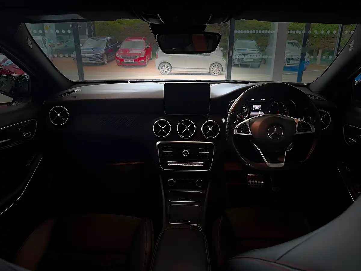 Used 2018 Mercedes-Benz a Class AMG Line White - Interior and Exterior details 16