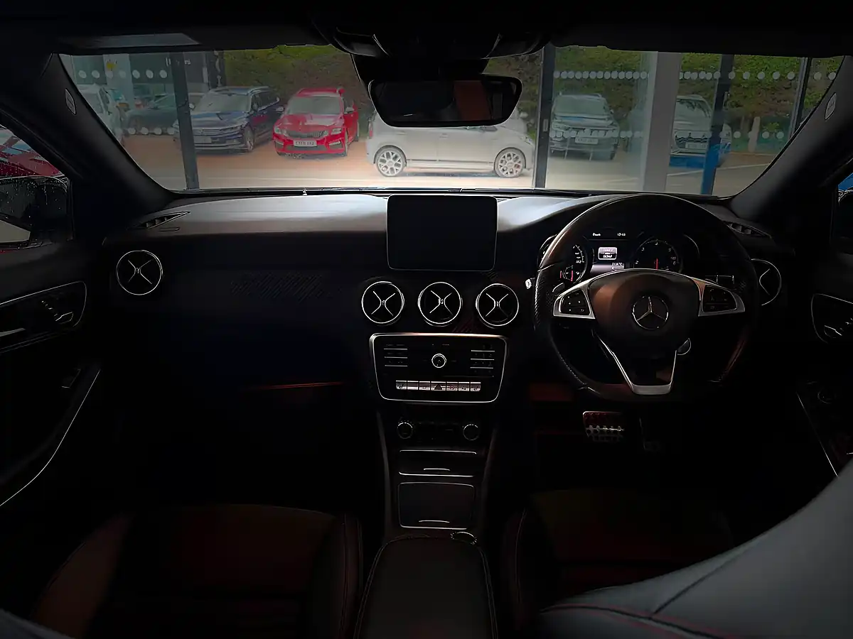 Used 2018 Mercedes-Benz a Class AMG Line White - Interior and Exterior details 18
