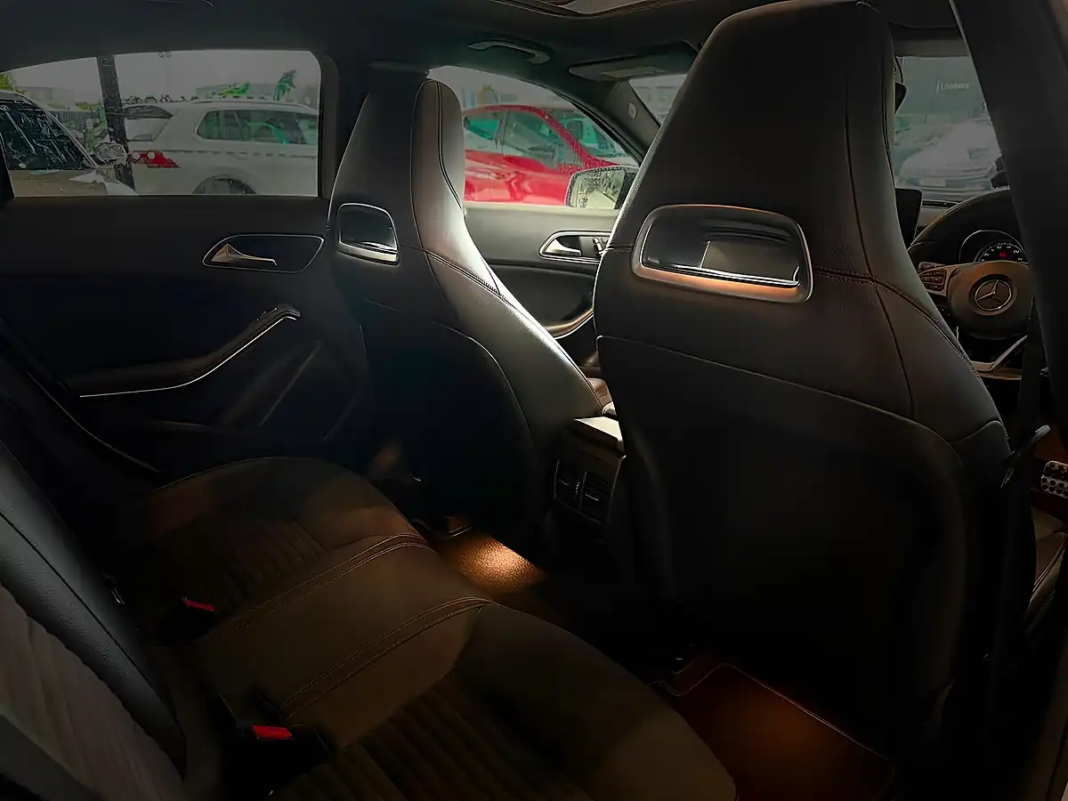 Used 2018 Mercedes-Benz a Class AMG Line White - Interior and Exterior details 20