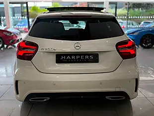 Used 2018 Mercedes-Benz a Class AMG Line White - Interior and Exterior details 8